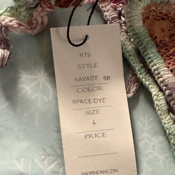 Indah Space Dye Crochet Bikini Bottom - Picture 8 of 8